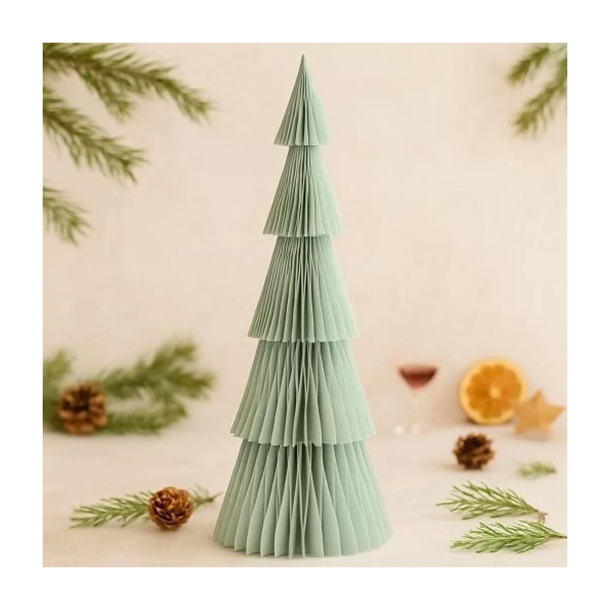 Sapin en papier 6 ft, Seafoam